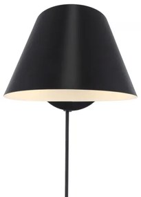 Nordlux - Fali lámpa STAY 1xE27/60W/230V fekete