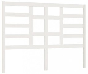 fehér tömör fenyőfa ágyfejtámla 166 x 4 x 104 cm