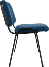 Irodai szék, sötétkék, ISO ECO