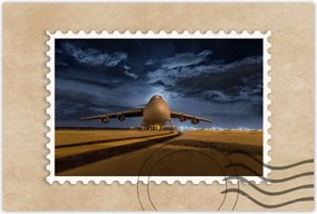 Poszterek 90x60 Nagy repülőgép Repülőtér