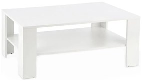 Kávésasztal KWADRO 53x110 cm fehér