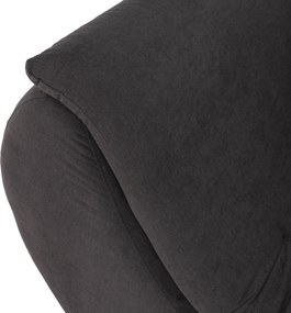 Ülőgarnitúra, szürkésbarna/sárga, szövet, jobbos, BRATO