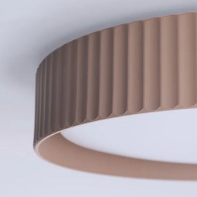 Brilagi - LUCIA LED dimmelhető mennyezeti lámpa LED/48W/230V Ø 41 cm taupe + távirányító