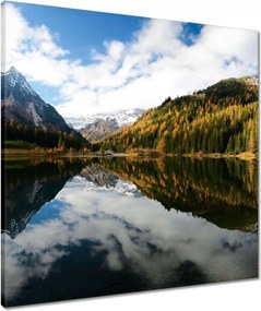 Vászonkép 60x60 Alpesi kilátás