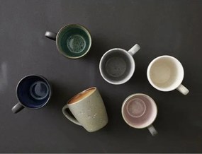 Fekete-sötétkék kerámia bögre szett 4 db-os 300 ml Gastro Black/Mix – Bitz