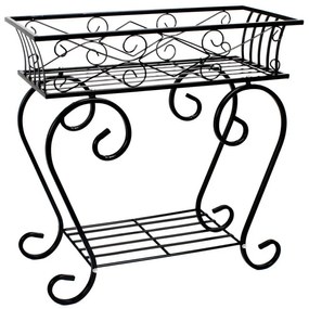 Acél virágtartó állvány (magasság 58 cm) – Garden Pleasure
