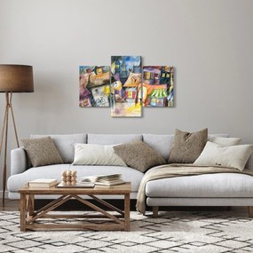 Kép - esős este (90x60 cm)