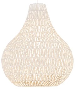 Skandináv lógólámpa fehér 45 cm - Lina Drop