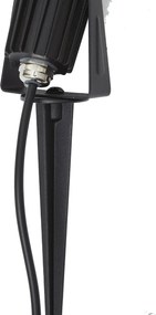 Modern 12V-os fekete spotlámpa LED-del, IP67 - Voltaire Pico