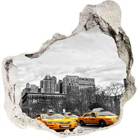 3d-s lyuk vizuális effektusok matrica New york-i taxi nd-p-58379614