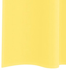 2 db sárga fátyolfüggönyök hurokkal 140x260 cm
