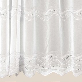 Goldea jacquard függöny - láncszemek - méteráru 160 cm