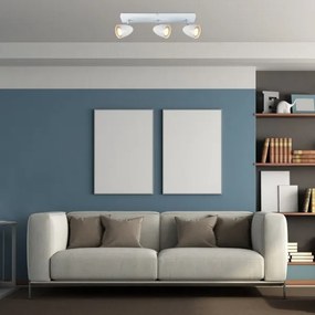 Rabalux 73020 - Spotlámpa PERICO 3xGU10/5W/230V fehér