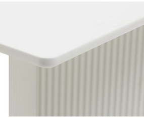 Világosszürke étkezőasztal 90x200 cm Palma – Unique Furniture