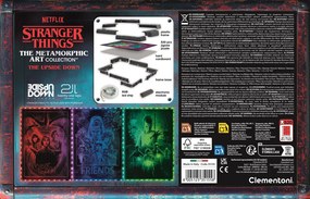 Stranger Things Upside Down 520 db-os puzzle LED-es keretben Clementoni