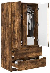 Fürdőszoba Székény Füstölt tölgy 79,5 x 49 x 156 cm Faanyag