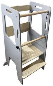 2Kids Toys - Növekvő tanulótorony szürke