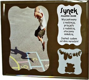 Szuper led képkeret keresztelő ajándék egyéb alkalmakra