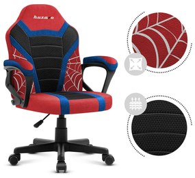Gyermek gamer szék, gyerekeknek , Spider Mesh