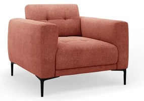 Téglavörös fotel Bemy – Micadoni