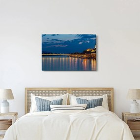 Pozsony képe várral (90x60 cm)
