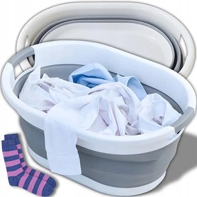 Szennyestartó Kosár Összecsukható Szilikon Tál Összecsukható 25L