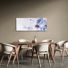Kép - Virágok, textúrált festmény (120x50 cm)