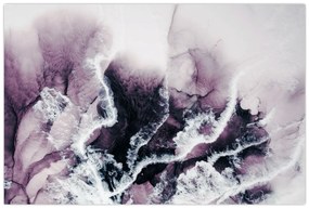 Kép - Lila márvány N⁰2 (90x60 cm)