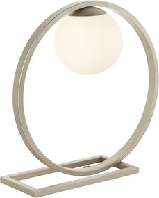 Endon modern asztali lámpa enzo opál ezüst end92495