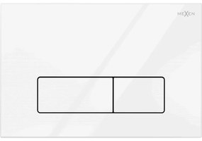 Mexen, Mexen Fenix ​​​​13 puszyk spłukujący Slim, biały błyszczący - 601300