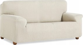 Belmarti Rugalmas kanapéhuzat négyszemélyes kanapéhoz 230-260 cm krém