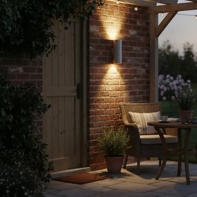 Ideal Lux - GUN kültéri fali lámpatest 1xE27/60W/230V 31 cm IP54 szürke