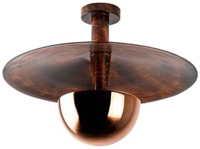 Rézszínű mennyezeti lámpa fém búrával ø 48 cm Kurt – Opviq lights