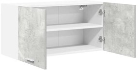 Függő szekrény Riga Beton Szürke 80 x 31 x 40 cm Faanyag