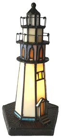 Tiffany asztali lámpa Világítótorony