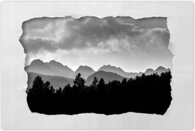 Poszterek 90x60 Kilátás a hegyoldalra