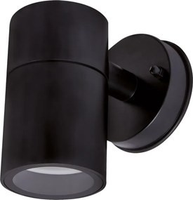 Kültéri Kerti Lámpa Homlokzati Fekete Led Lámpatest GU10 IP54