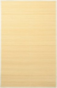 vidaXL természetes színű bambusz szőnyeg 100 x 160 cm