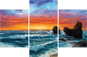 Kép - naplemente (90x60 cm)