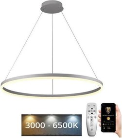 Brilagi - Dimmelhető LED csillár kábelen CIRCLE LED/55W/230V 3000-6500K + távirányító