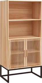 vidaXL szerelt fa magasszekrény 60x35x125 cm