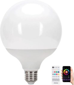 LED RGB dimmelhető izzó MESH G120 E27/18W/230V 6500K + távirányító - Aigostar