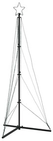 kék LED karácsonyfa 363 LED 182 cm