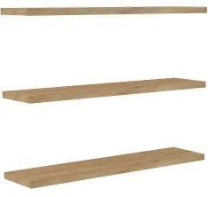 KÉSZLET 3x Fali polc BOSS bézs