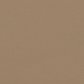 Tópszínű behúzható oldalsó napellenző 160 x 1200 cm