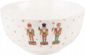 Porcelán tál karácsonyi diótörőkkel 500 ml