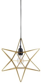 Markslöjd 705298 - Karácsonyi dekoráció CONTOUR 1xE27/40W/230V arany