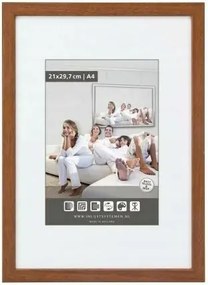 Rusztikus cseresznyefa képkeret 20x30cm Plexi