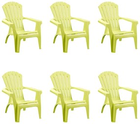 Ramla Kerti szék Lime - 6db