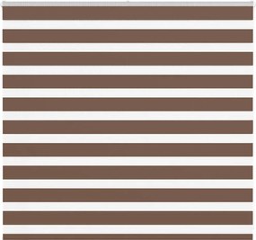 vidaXL zebrafüggönnyel barna szövetszélesség 160,9 cm poliészter